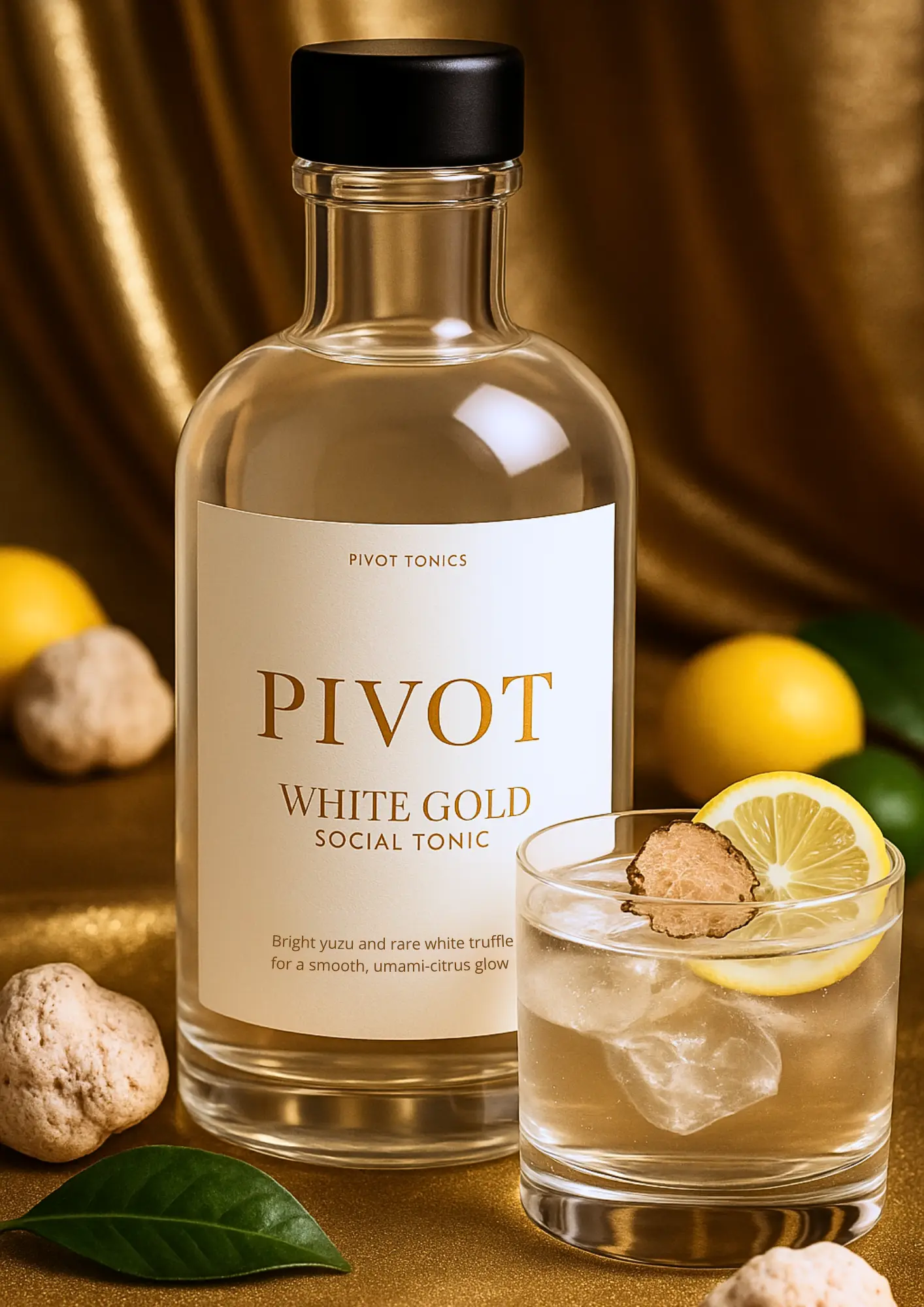 White Gold - Refined luminosity with a bright, velvety depth.